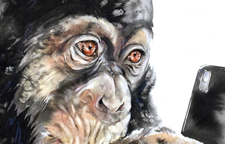Original Illustration Animal Drawing by Soo Beng Lim