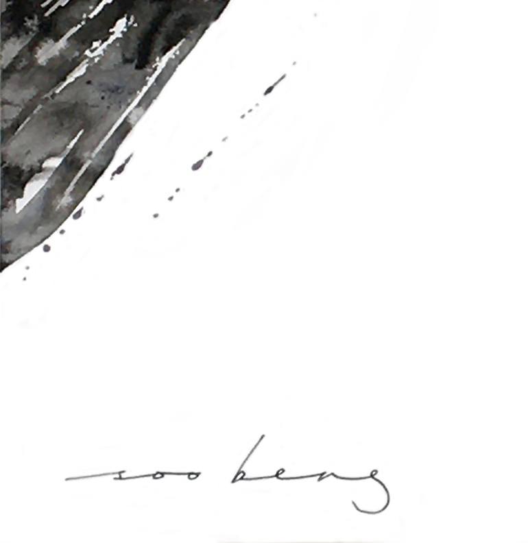 Original Illustration Nature Drawing by Soo Beng Lim