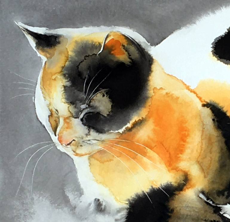 Original Illustration Nature Drawing by Soo Beng Lim