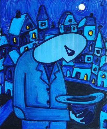 Original Conceptual Abstract Painting by Skye Gwilliam