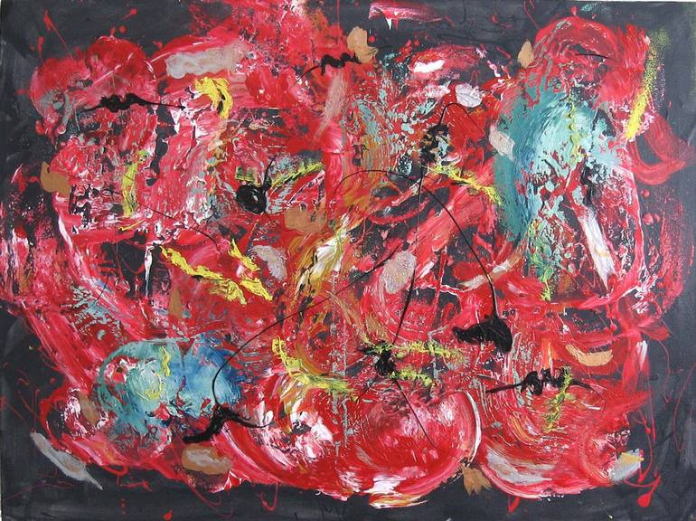 The Universe Painting by Jo Zakas | Saatchi Art