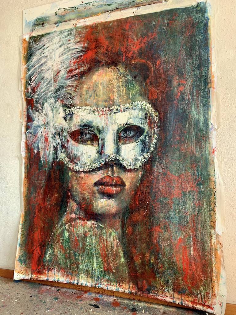 Original Portrait Painting by Susanne Di Martino