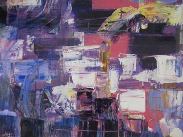 Original Abstract Paintings by Leslie Fehler