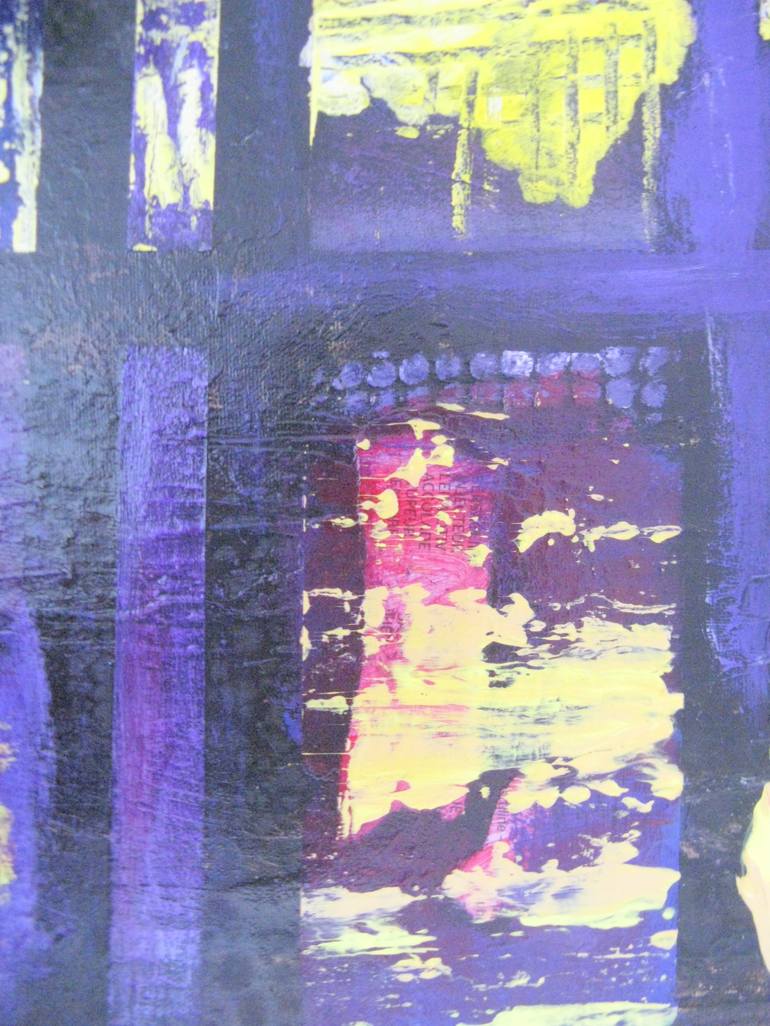 Original Abstract Painting by Leslie Fehler