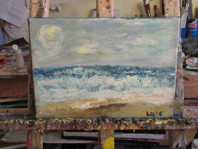 Original Seascape Painting by Leslie Fehler