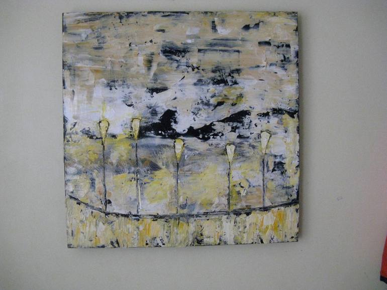 Original Abstract Painting by Leslie Fehler