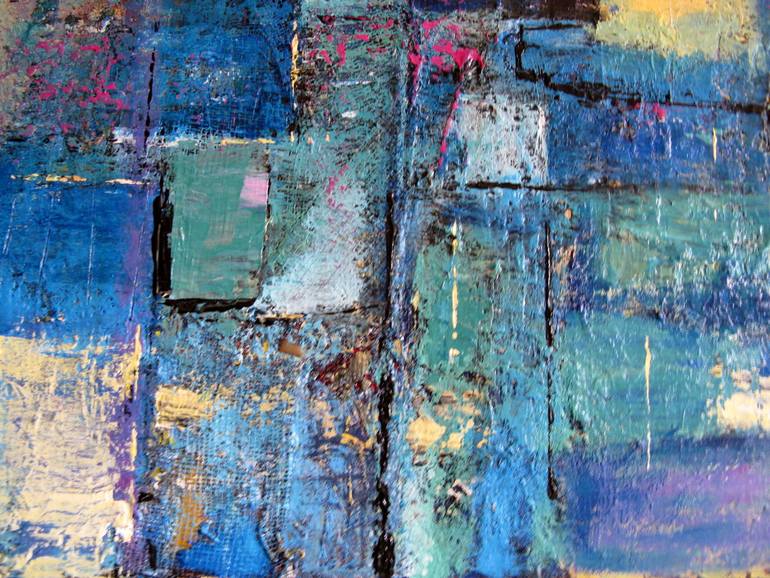 Original Abstract Painting by Leslie Fehler