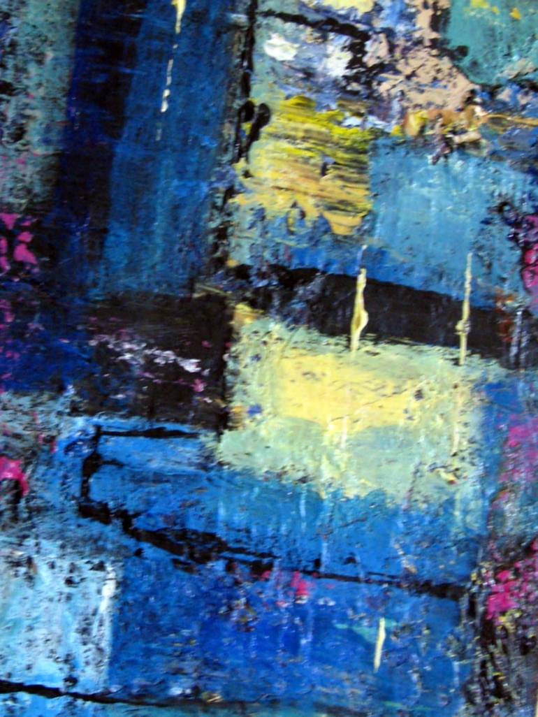 Original Abstract Painting by Leslie Fehler