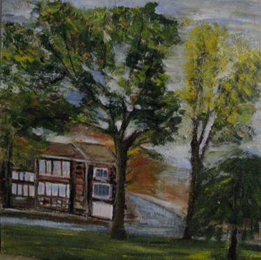 Original Expressionism Landscape Paintings by Leslie Fehler