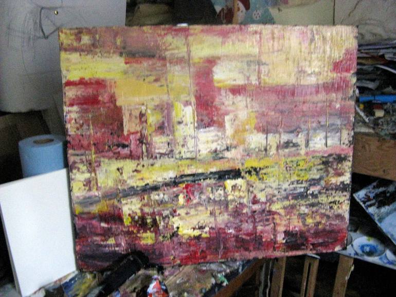 Original Abstract Painting by Leslie Fehler