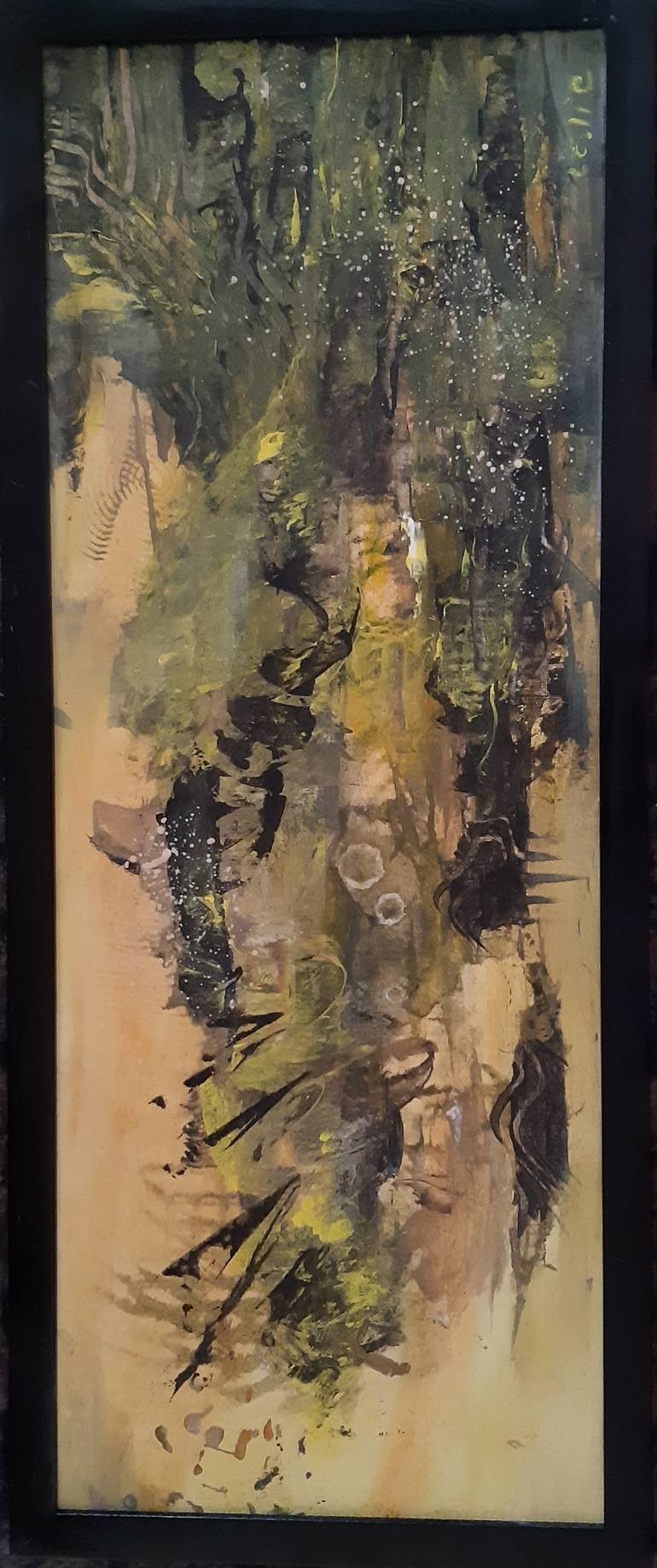 Original Abstract Painting by Leslie Fehler