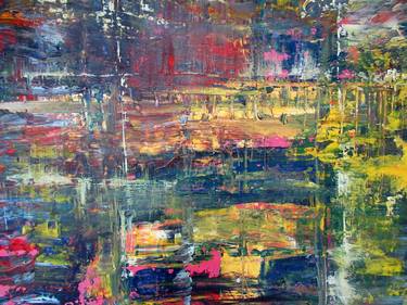 Original Abstract Paintings by Leslie Fehler