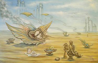 Print of Surrealism Classical mythology Paintings by Dim Safonsky