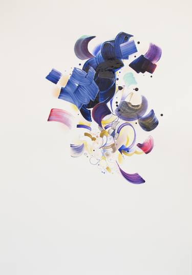 Original Abstract Drawings by Blandine Bardeau