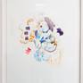 Example of the artwork in a frame (sold unframed)