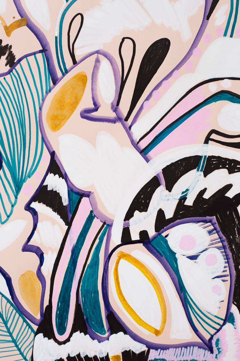 Original Other Abstract Painting by Blandine Bardeau