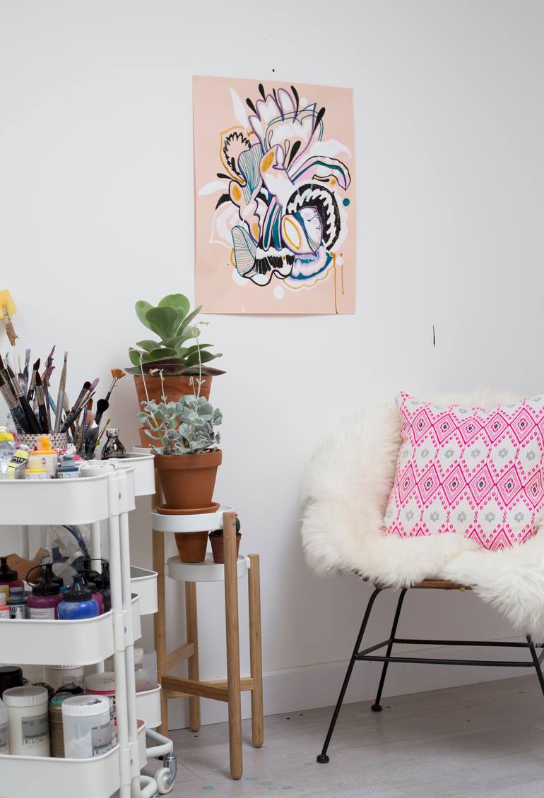 Original Other Abstract Painting by Blandine Bardeau