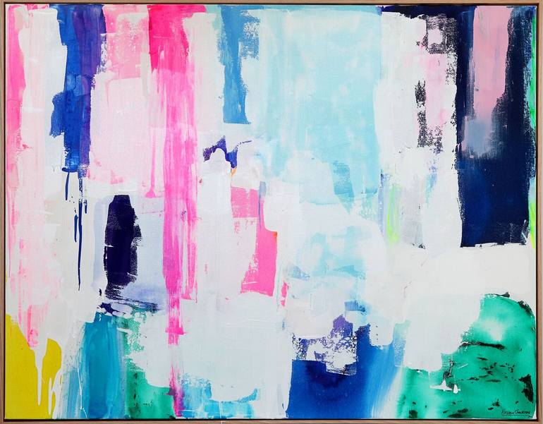 Original Modernism Abstract Painting by Kirsten Jackson