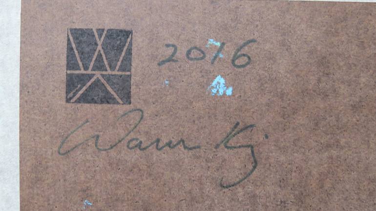 Original Abstract Landscape Painting by Warren King