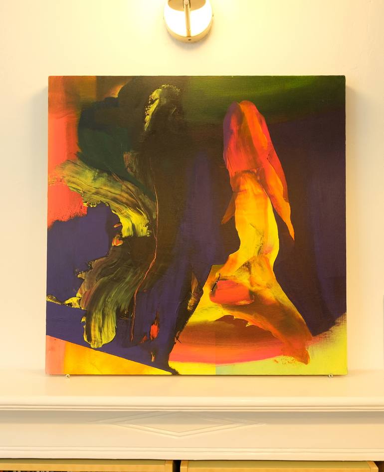 Original Figurative Abstract Painting by warren king