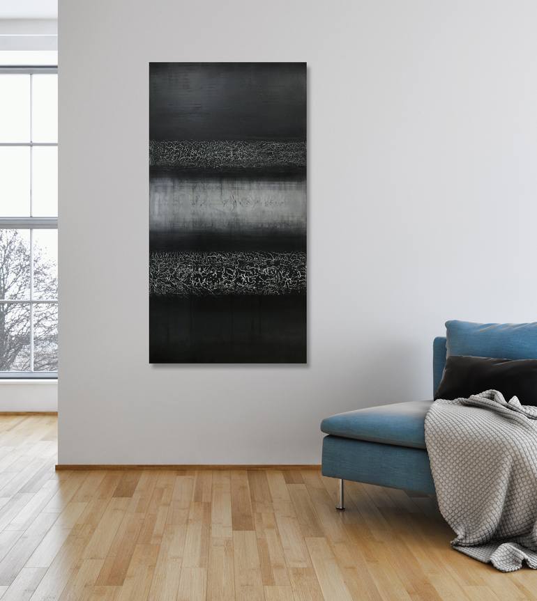 Original Abstract Expressionism Abstract Painting by Phillip Livingston