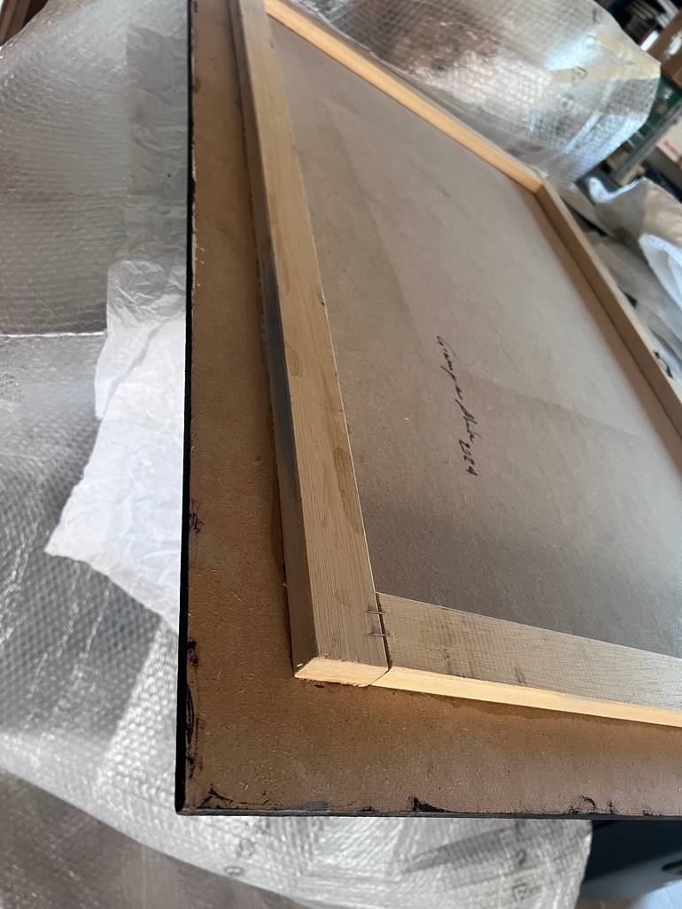 Original Conceptual Science/Technology Painting by Giampiero Abate