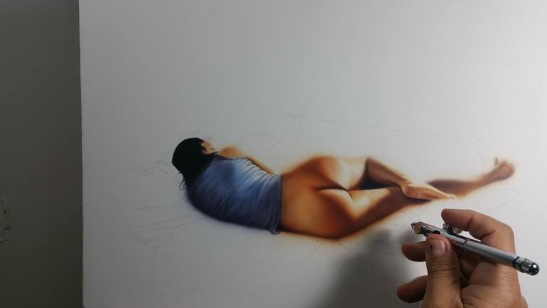 Original Body Painting by Giampiero Abate
