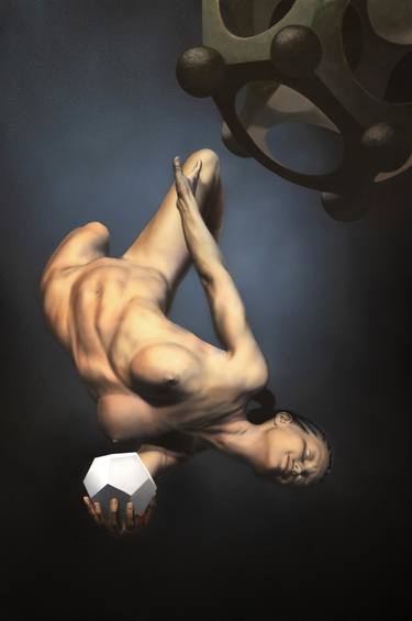 Print of Body Paintings by Giampiero Abate