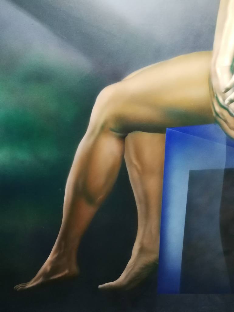 Original Nude Painting by Giampiero Abate