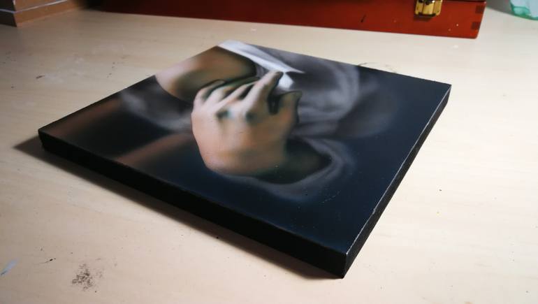 Original Figurative People Painting by Giampiero Abate