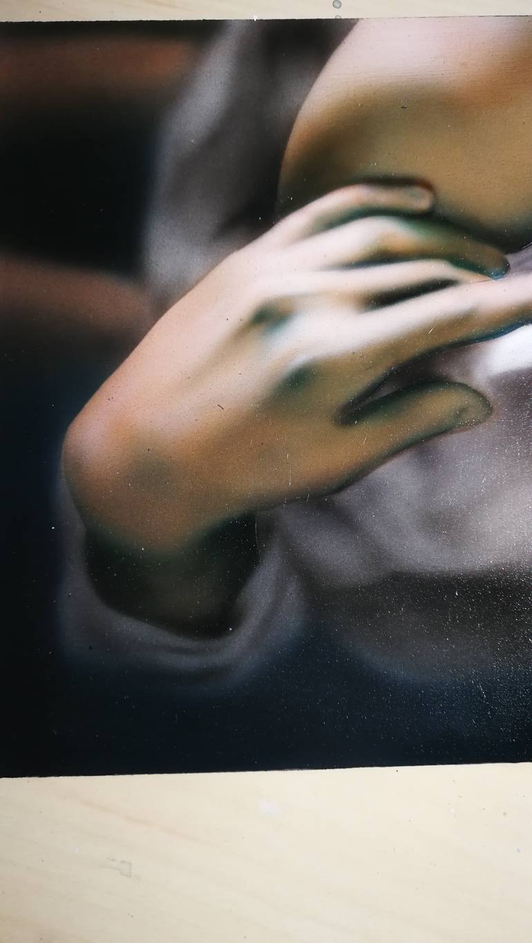 Original Figurative People Painting by Giampiero Abate