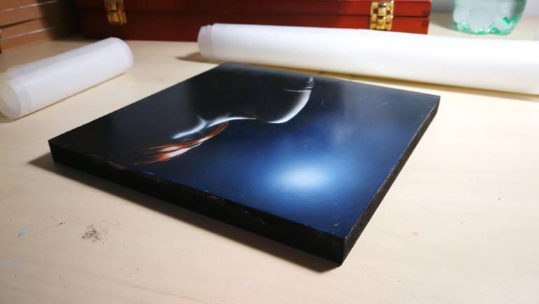 Original Figurative People Painting by Giampiero Abate