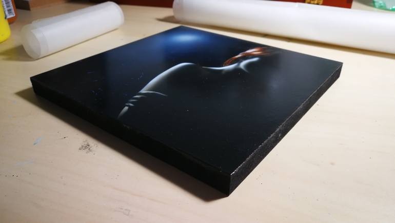 Original Figurative People Painting by Giampiero Abate