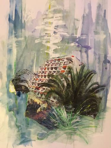 Original Fine Art Landscape Painting by Sophie Kim Viry