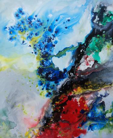 Original Abstract Expressionism Abstract Paintings by Mariano Kovalsky