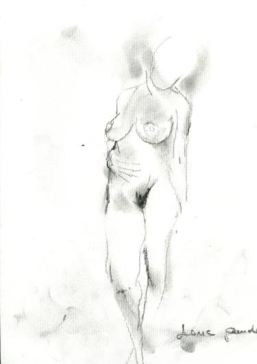 Print of Expressionism Erotic Drawings by Dana Pandici