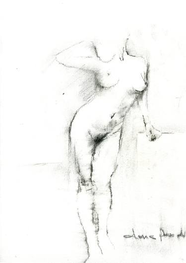 Print of Expressionism Erotic Drawings by Dana Pandici
