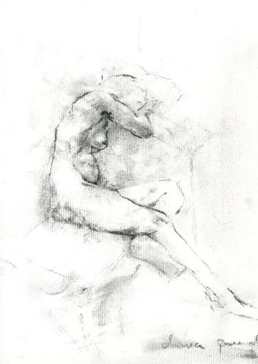 Print of Figurative Erotic Drawings by Dana Pandici