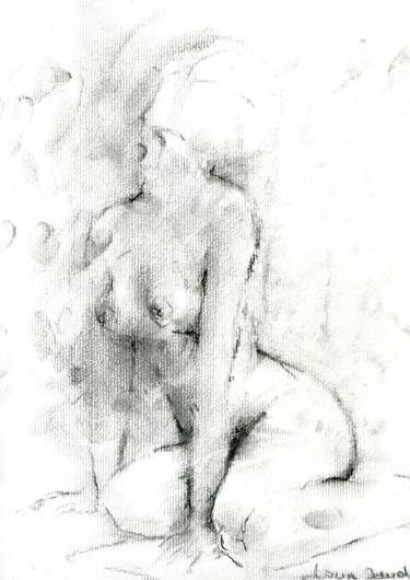 Print of Expressionism Erotic Drawings by Dana Pandici