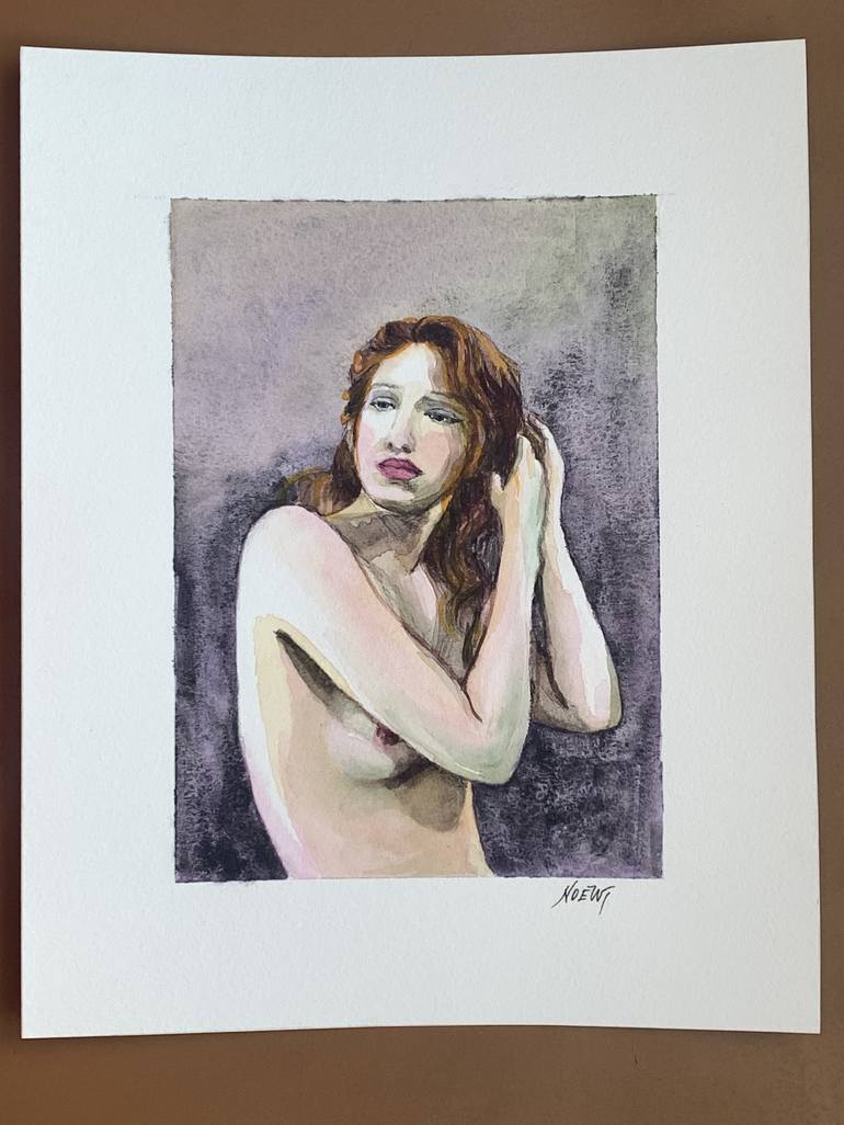 Original Figurative Nude Painting by Jindra Noewi