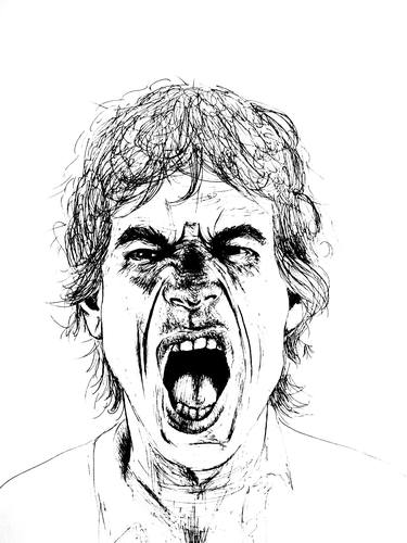 Mick Jagger illustration by Stasya Schneider thumb