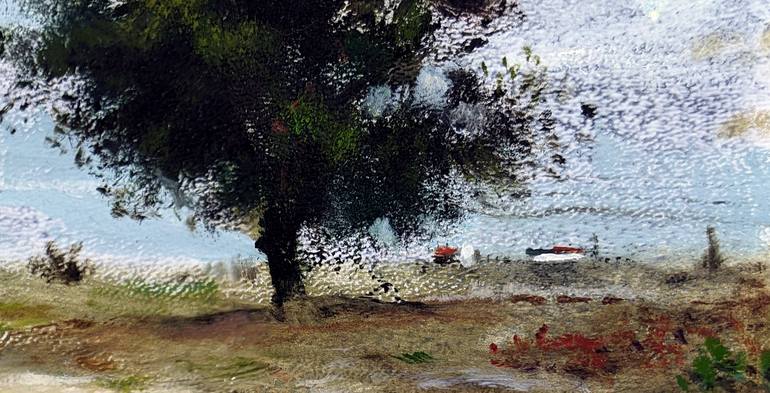 Original Modernism Landscape Painting by Massimo Mazzon