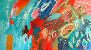 Original Expressionism Abstract Paintings by Simonida Djordjevic