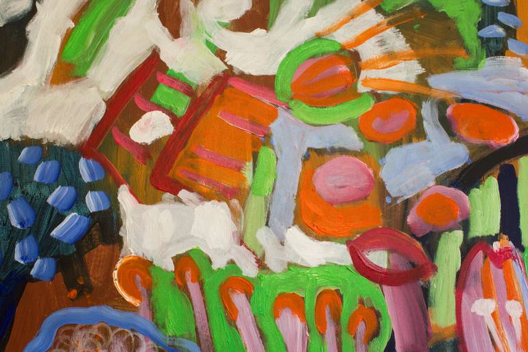 Original Contemporary Garden Painting by Simonida Djordjevic