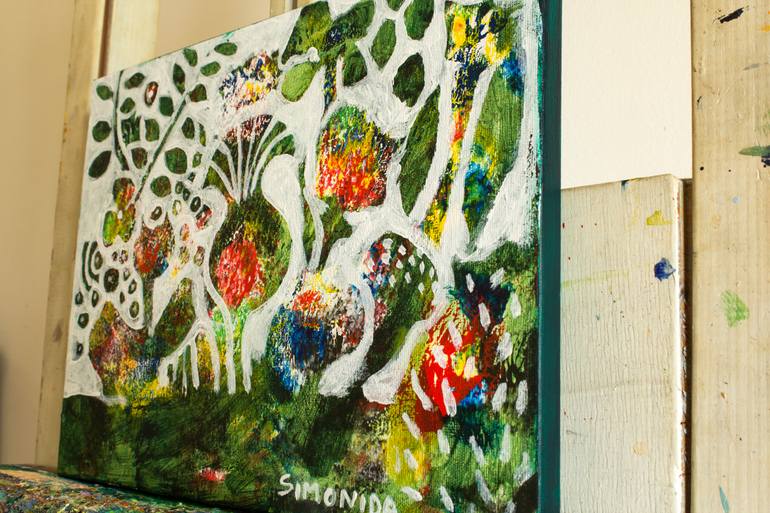 Original Contemporary Nature Painting by Simonida Djordjevic