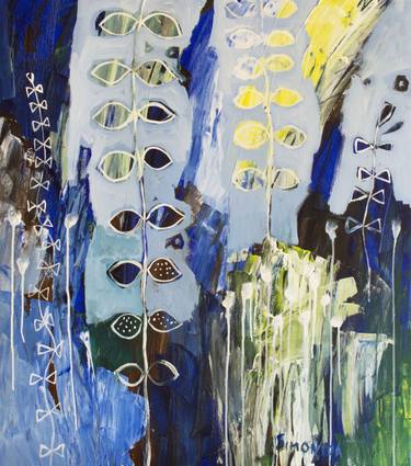 Original Contemporary Nature Painting by Simonida Djordjevic