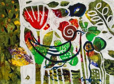 Original Contemporary Animal Painting by Simonida Djordjevic