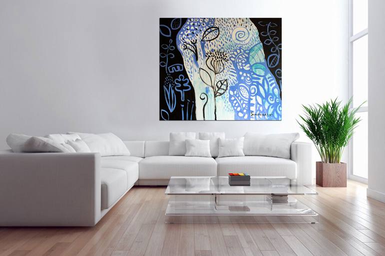 Original Contemporary Nature Painting by Simonida Djordjevic