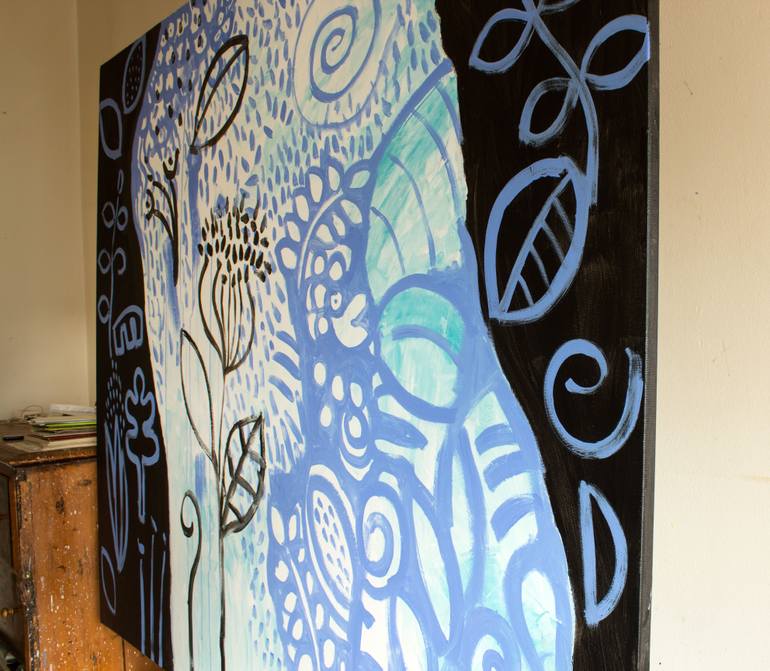 Original Contemporary Nature Painting by Simonida Djordjevic