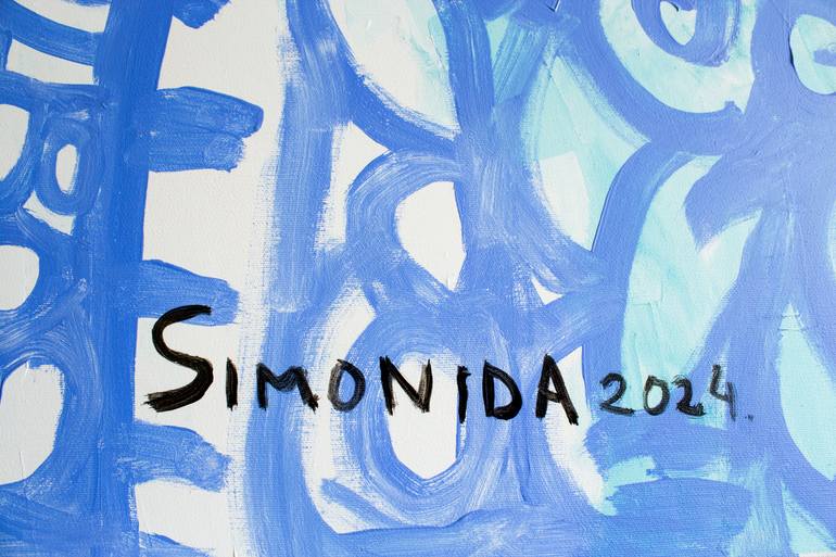 Original Contemporary Nature Painting by Simonida Djordjevic